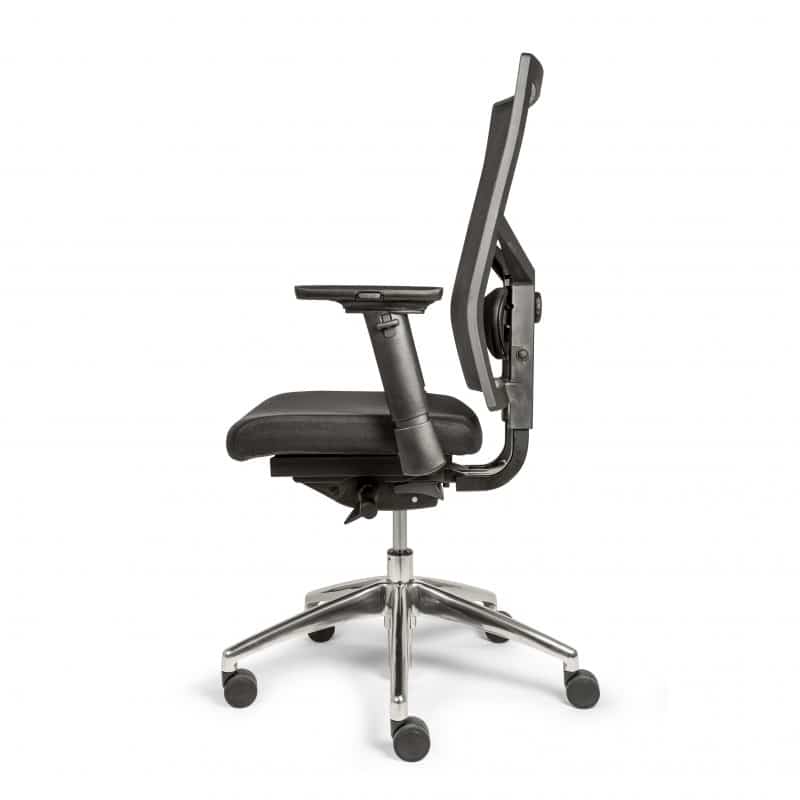 CS-budget-bureaustoel-met-aluminium-onderstel-en-netweave-rug